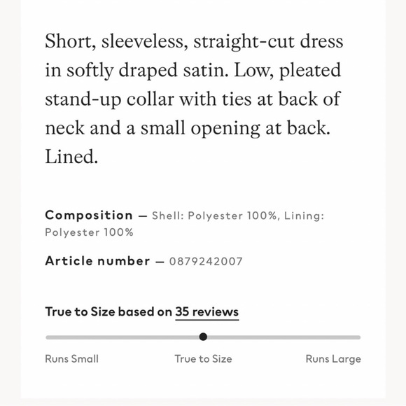 H&M Floral Satin Dress sz S - Picture 12 of 12